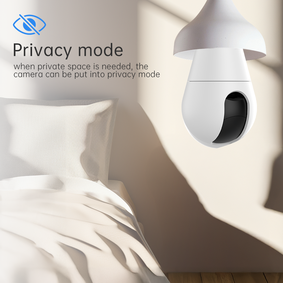 LAOMENIE AI Camera Indoor Pan Tilt Home 5G&2.4Hz Wi-Fi Security Camera